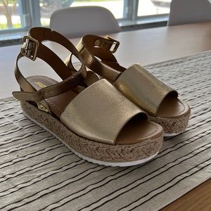Gold Sandals